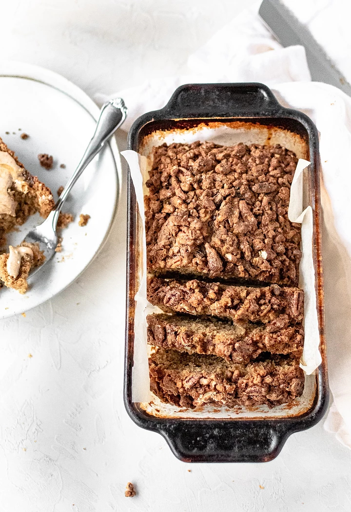Brown Butter and Caramelized Pecan Banana Bread
