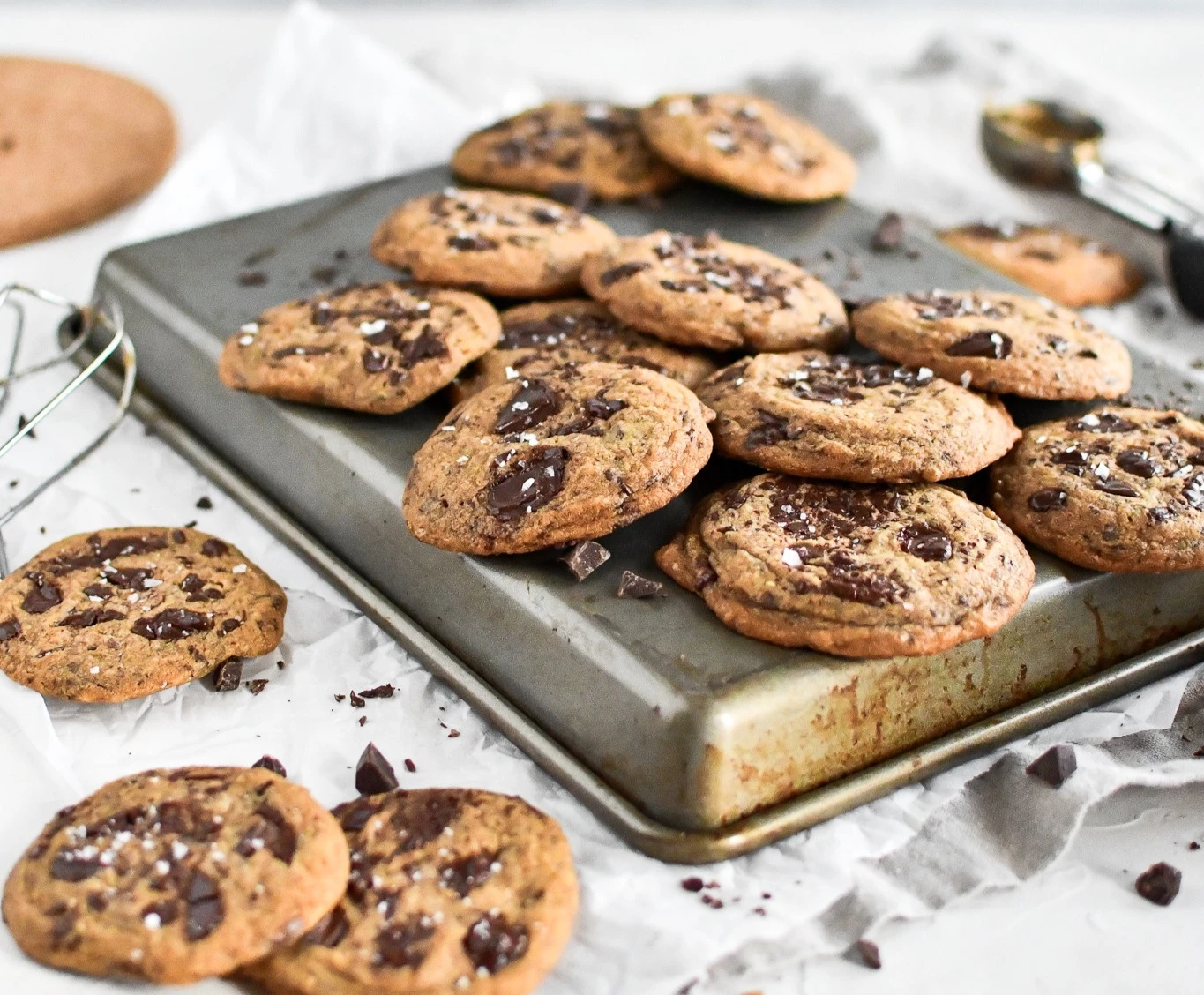 Decadent Vegan Chocolate Chunk Cookies