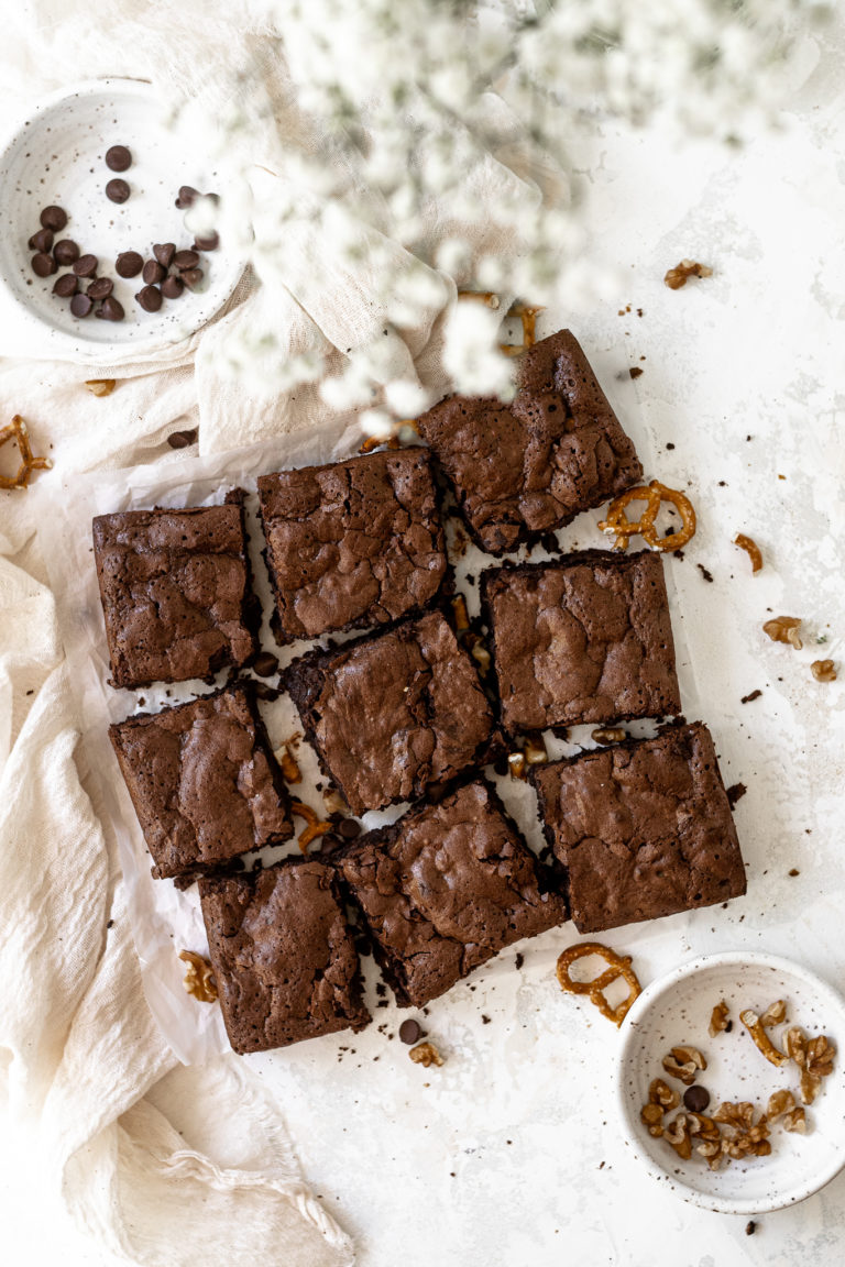 Fudgy Everything But The Kitchen Sink Brownies Simply Unbeetable